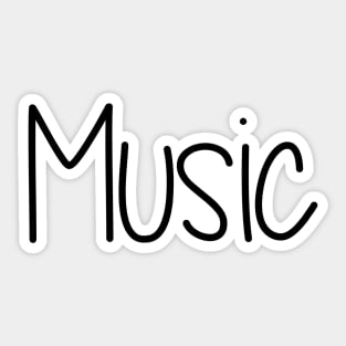 School Subject Sticker - Music Sticker